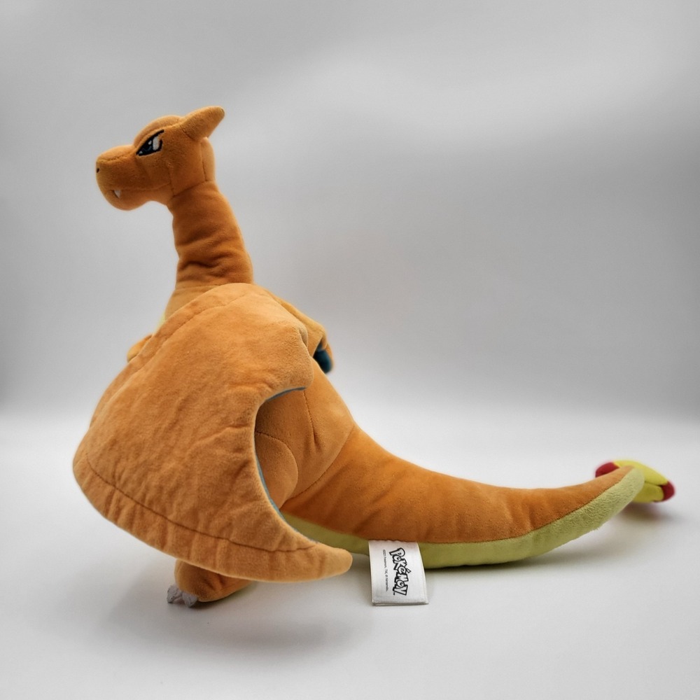 Pokemon Charizard Plush 12" Orange Dragon Toy Nintendo Game Freak Stuffed Animal - Picture 5 of 12